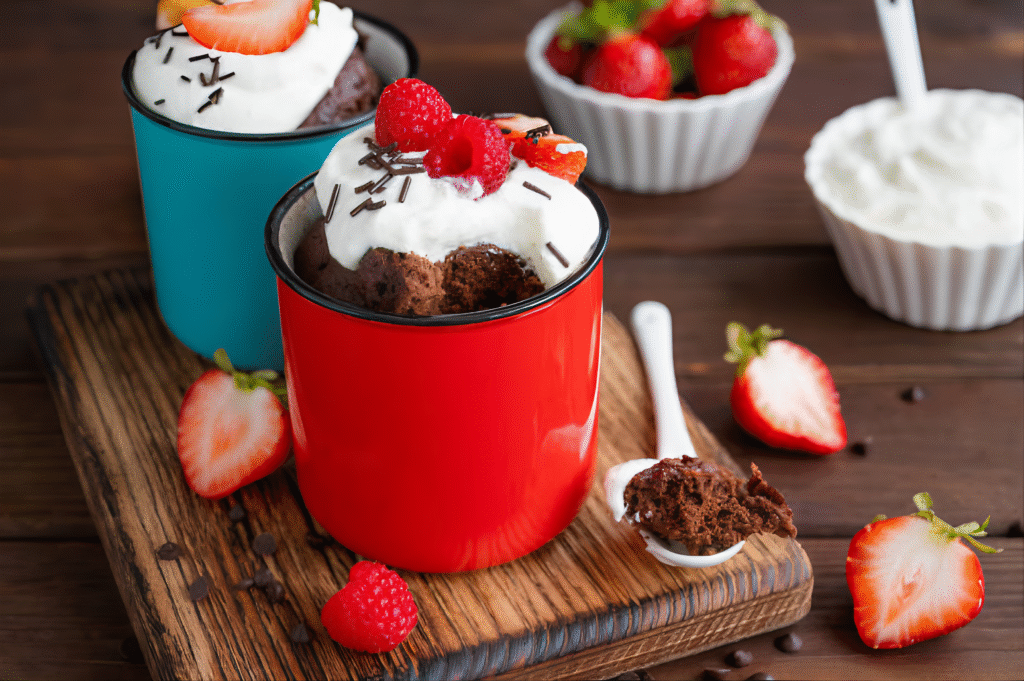 bolo de caneca