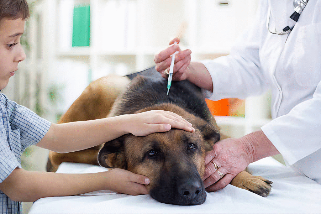 Vacinas obrigatórias para cães e gatos